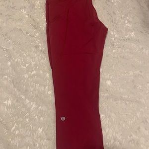 Lululemon cropped leggings